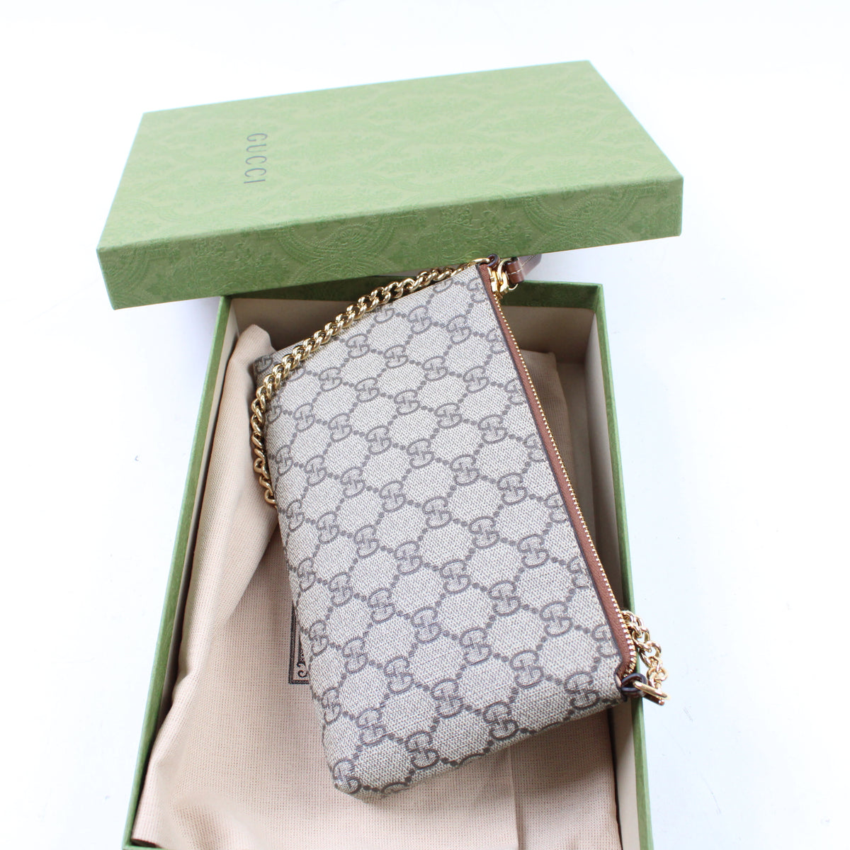 Gucci GG Supreme Borsa A Spalla