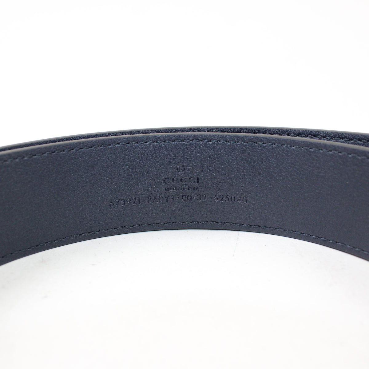 Gucci Cintura Con Dettaglio Incrocio GG 80cm