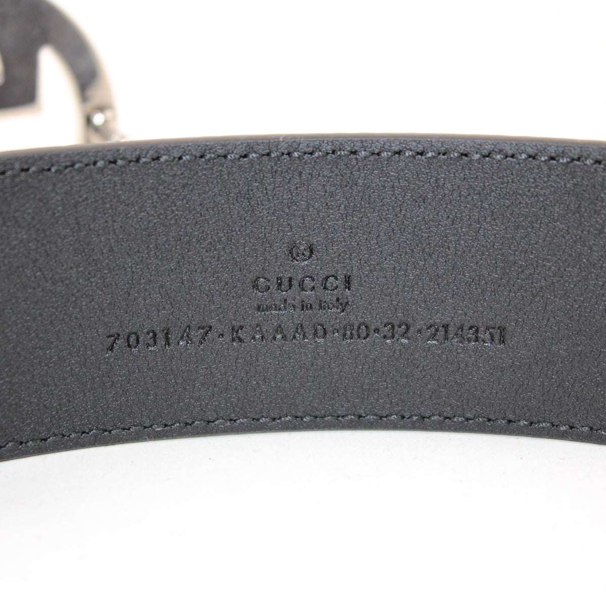 Gucci GG Cintura 80cm