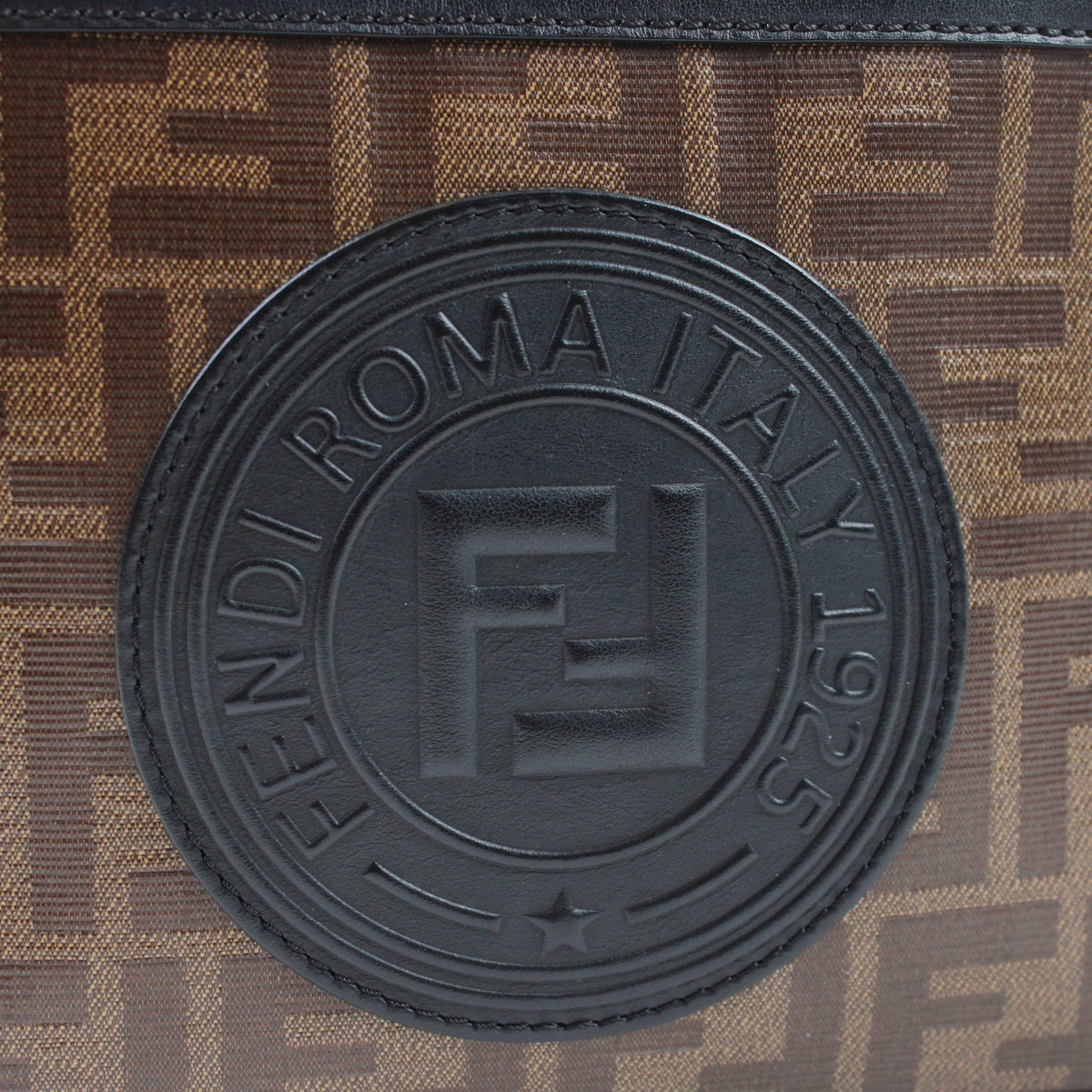 Fendi FF 1974 Camera Case In Tessuto Vetrificato