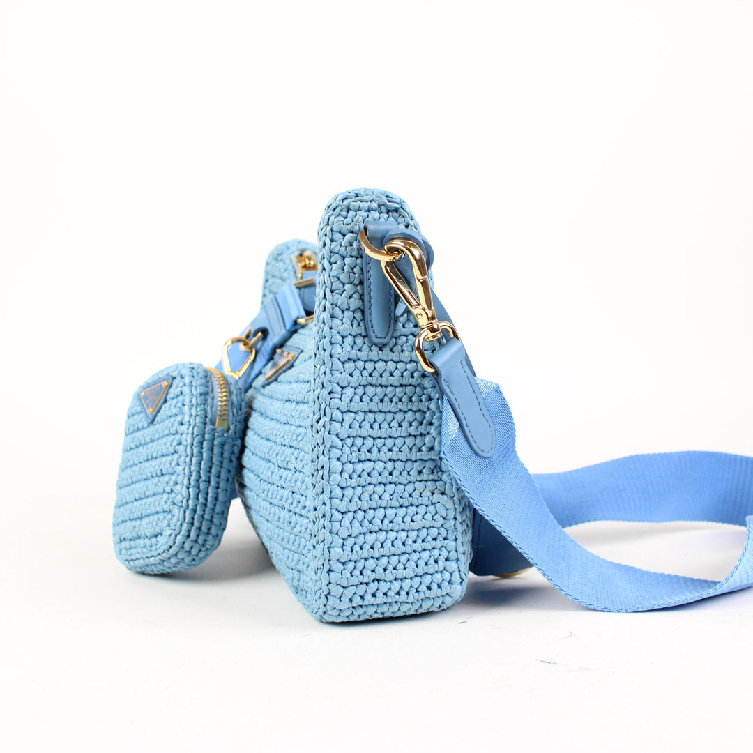 Prada Re-Edition 2005 In Rafia