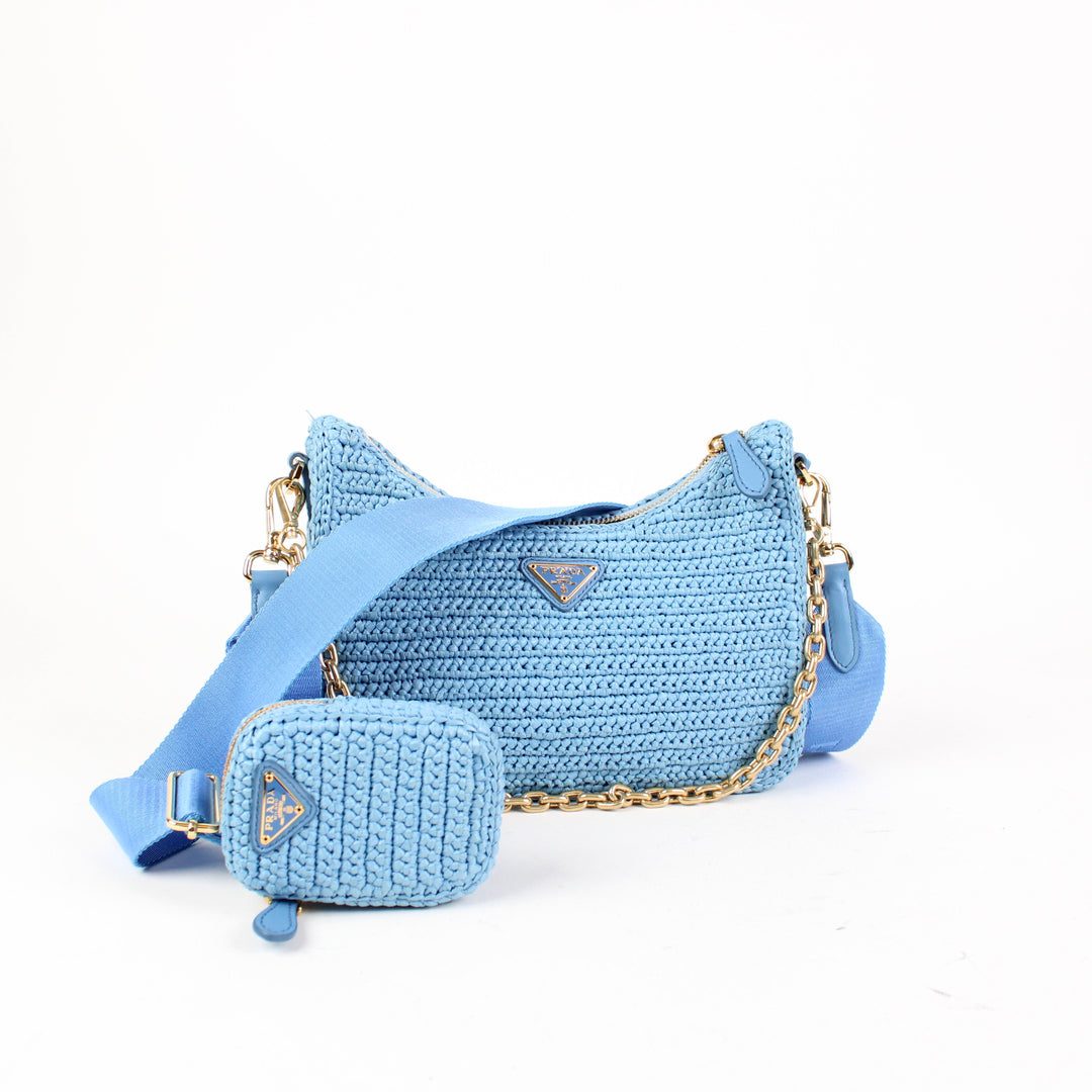 Prada Re-Edition 2005 In Rafia