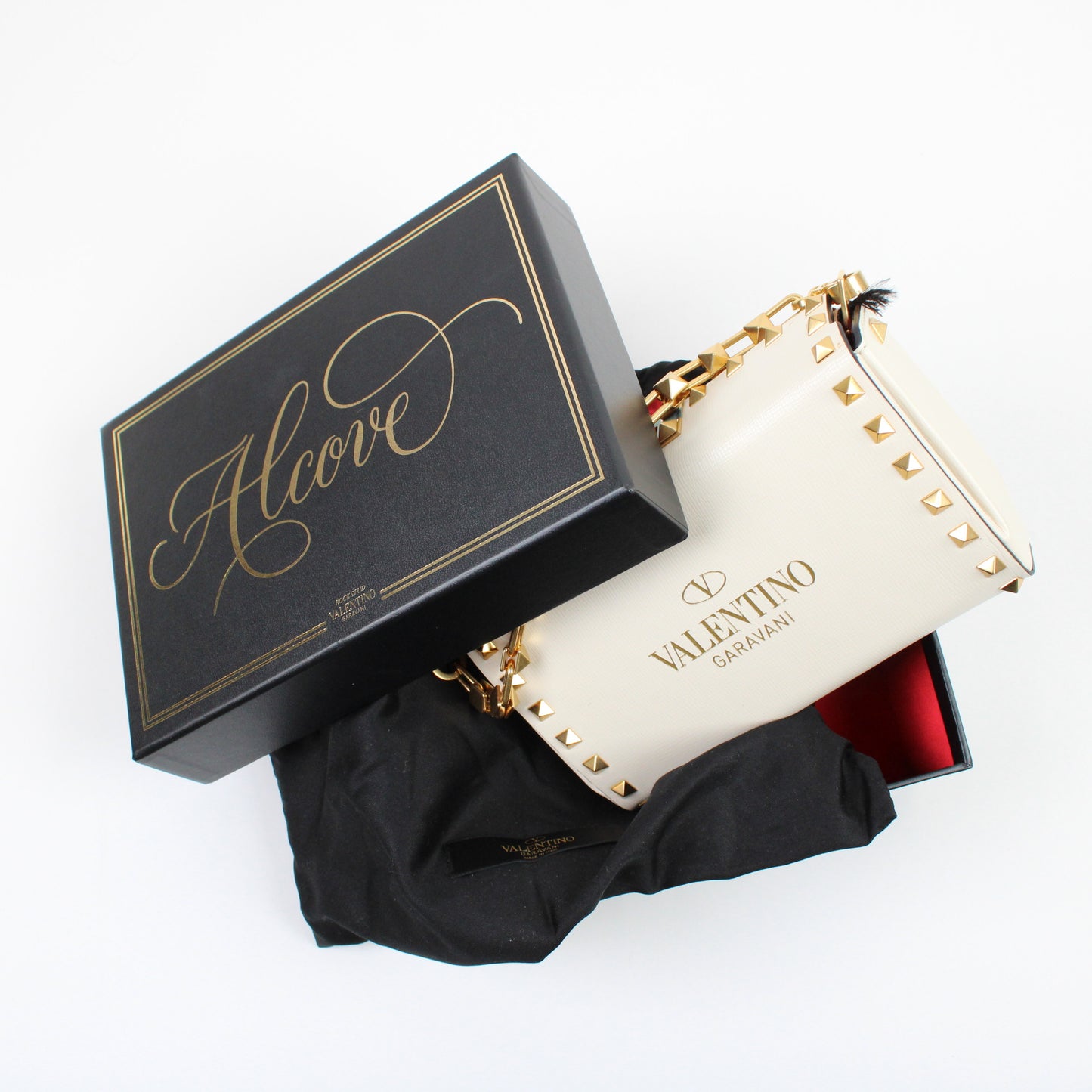 Valentino Garavani Rockstud Alcove Pochette