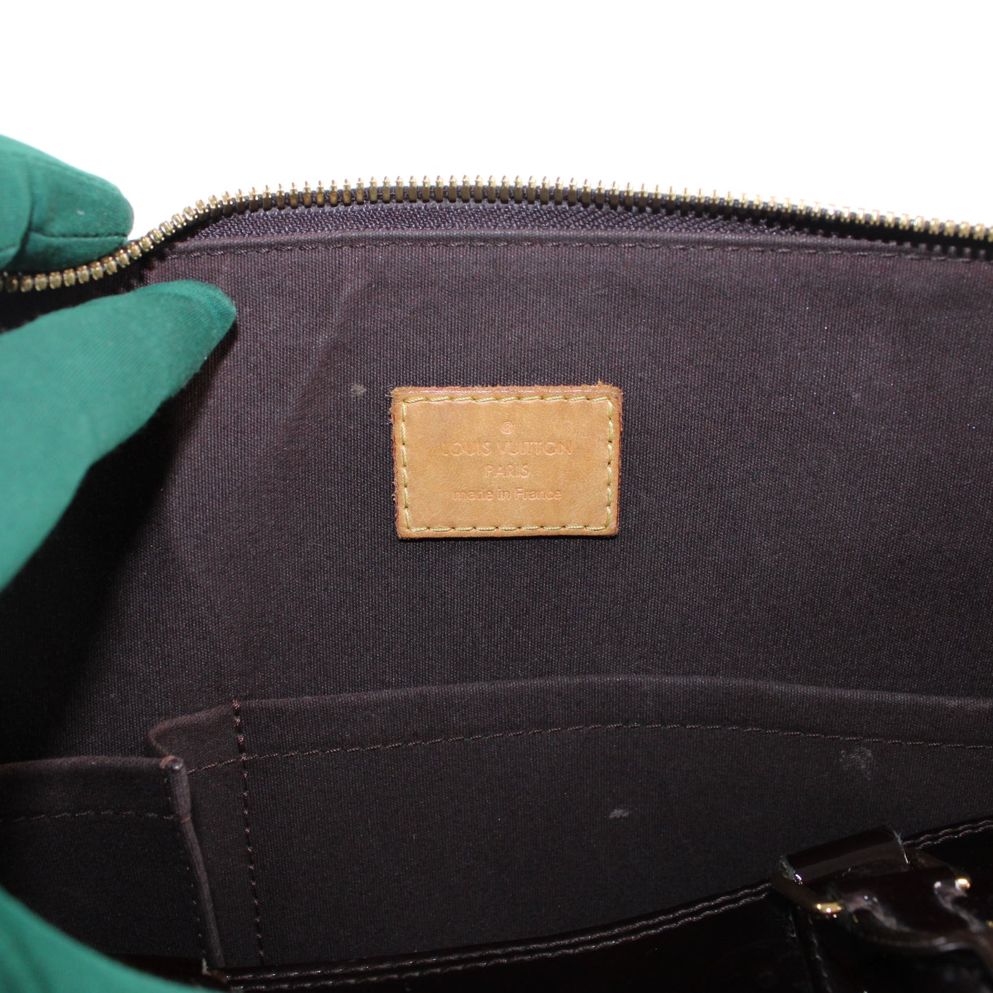 Louis Vuitton Alma Gm In Vernis Amaranto