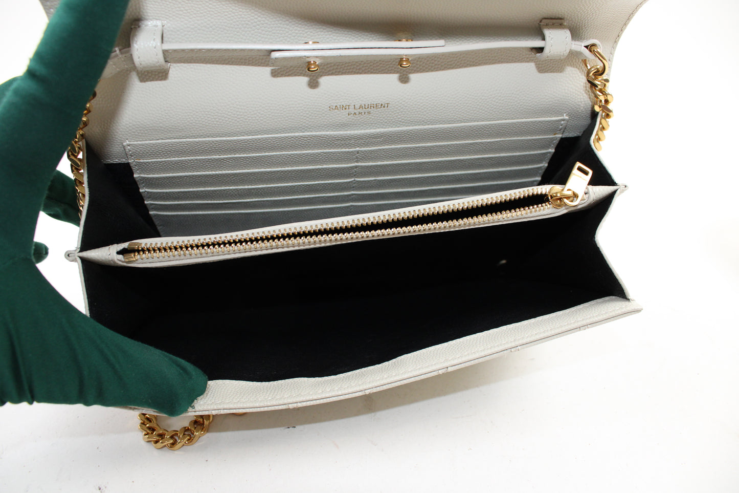 Saint Laurent Envelope Wallet On Chain