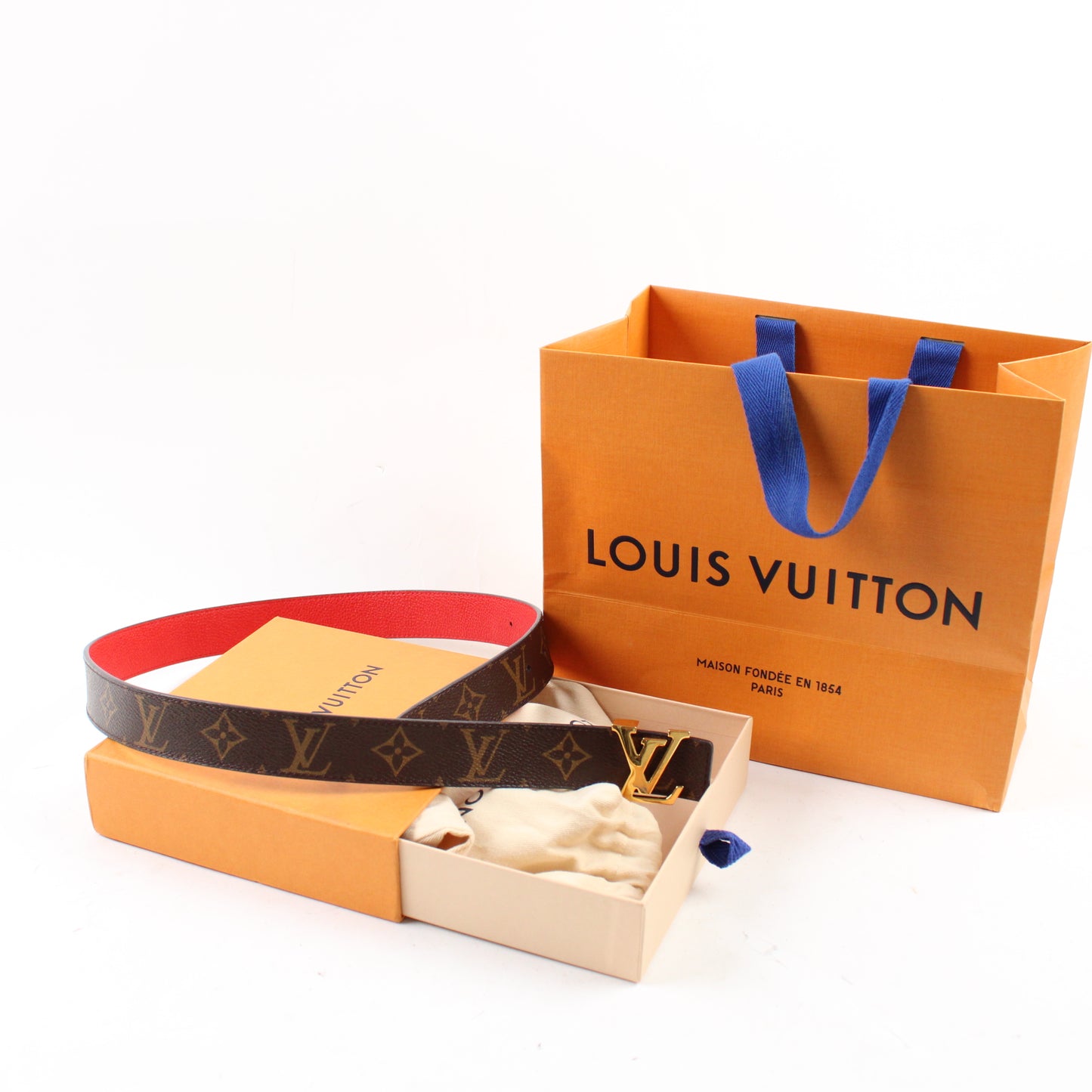 Cintura Louis Vuitton Initiales 30mm