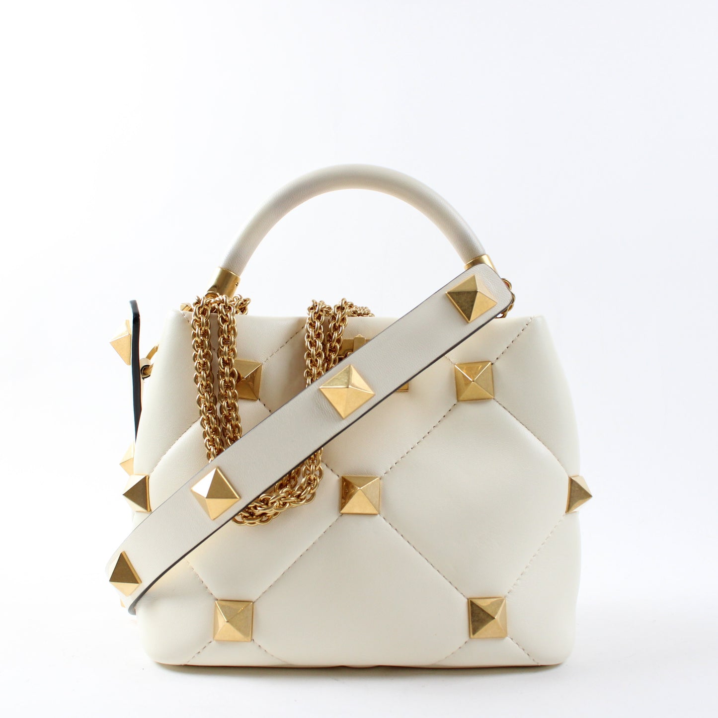 Valentino Garavani Roman Stud Top Handle