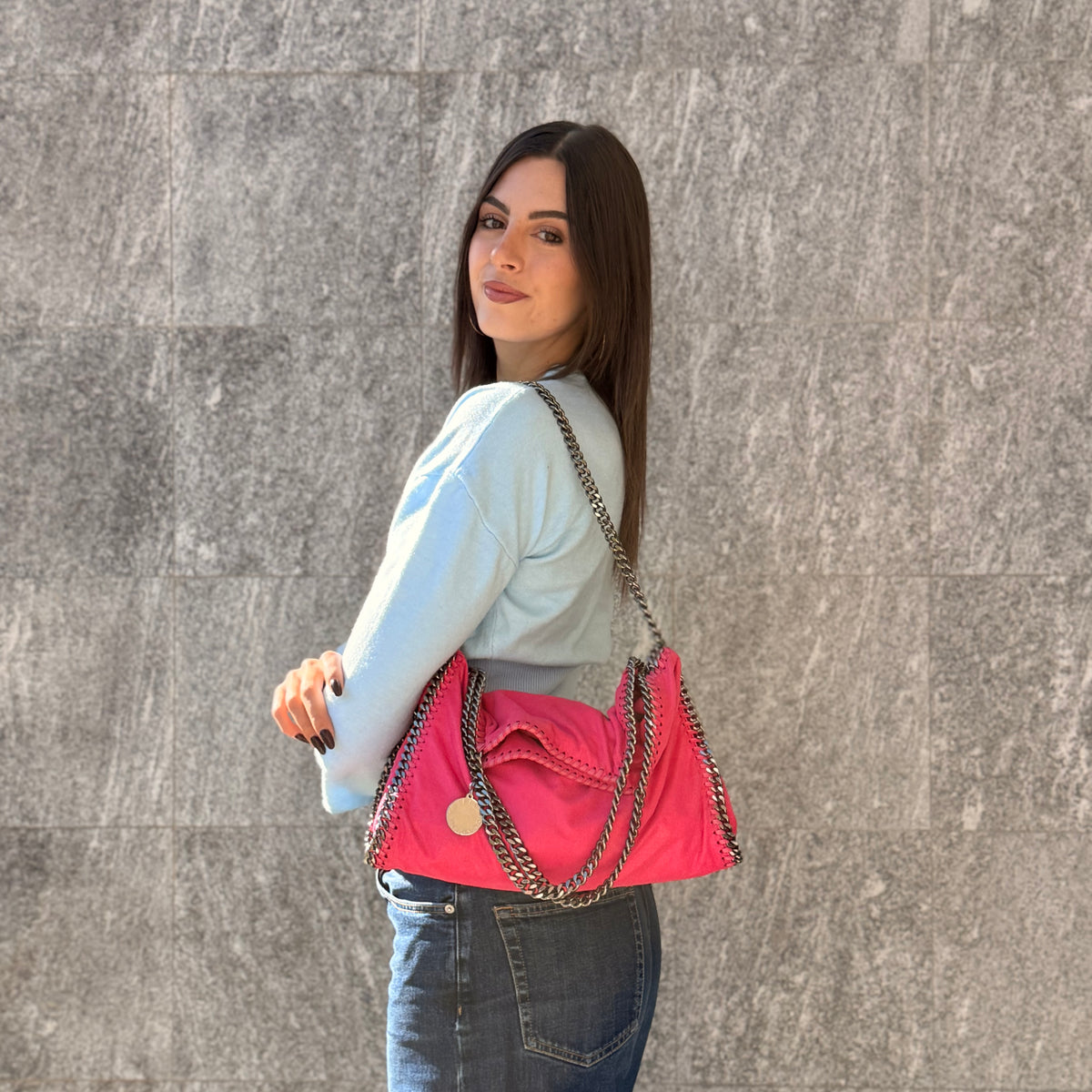 Stella McCartney Falabella 3 Catene Pieghevole