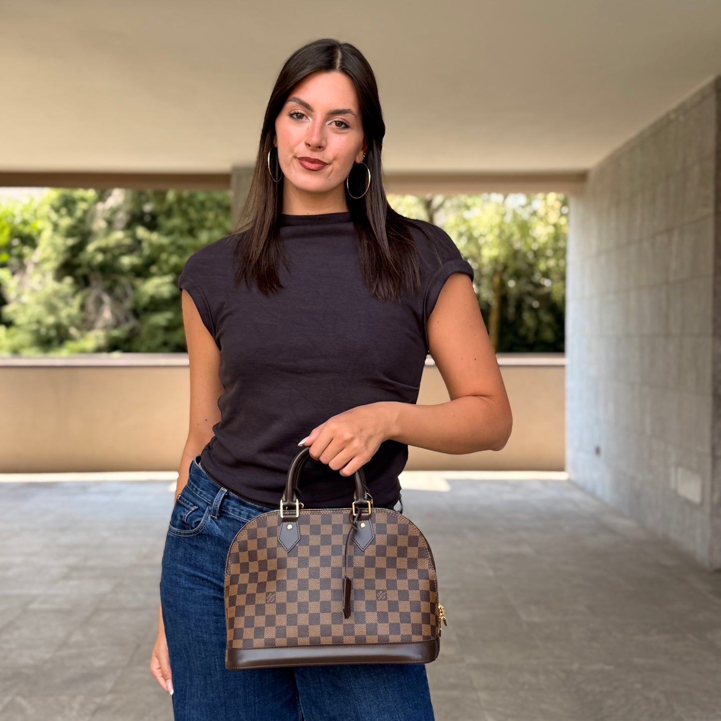 Louis Vuitton Alma PM Damier Ebene