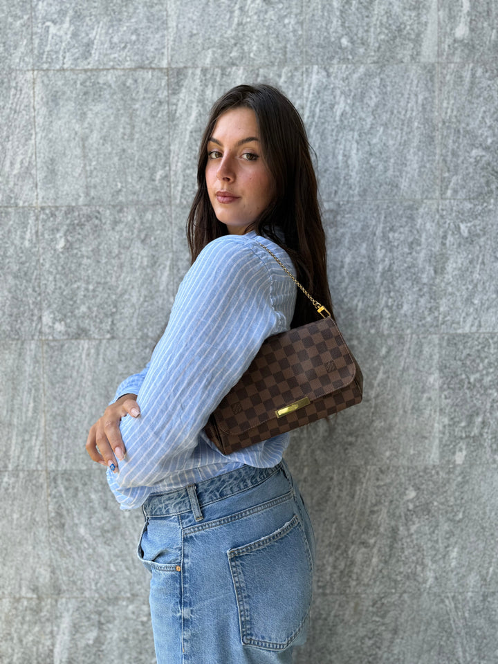 Borsa Damier Favorite MM Louis Vuitton