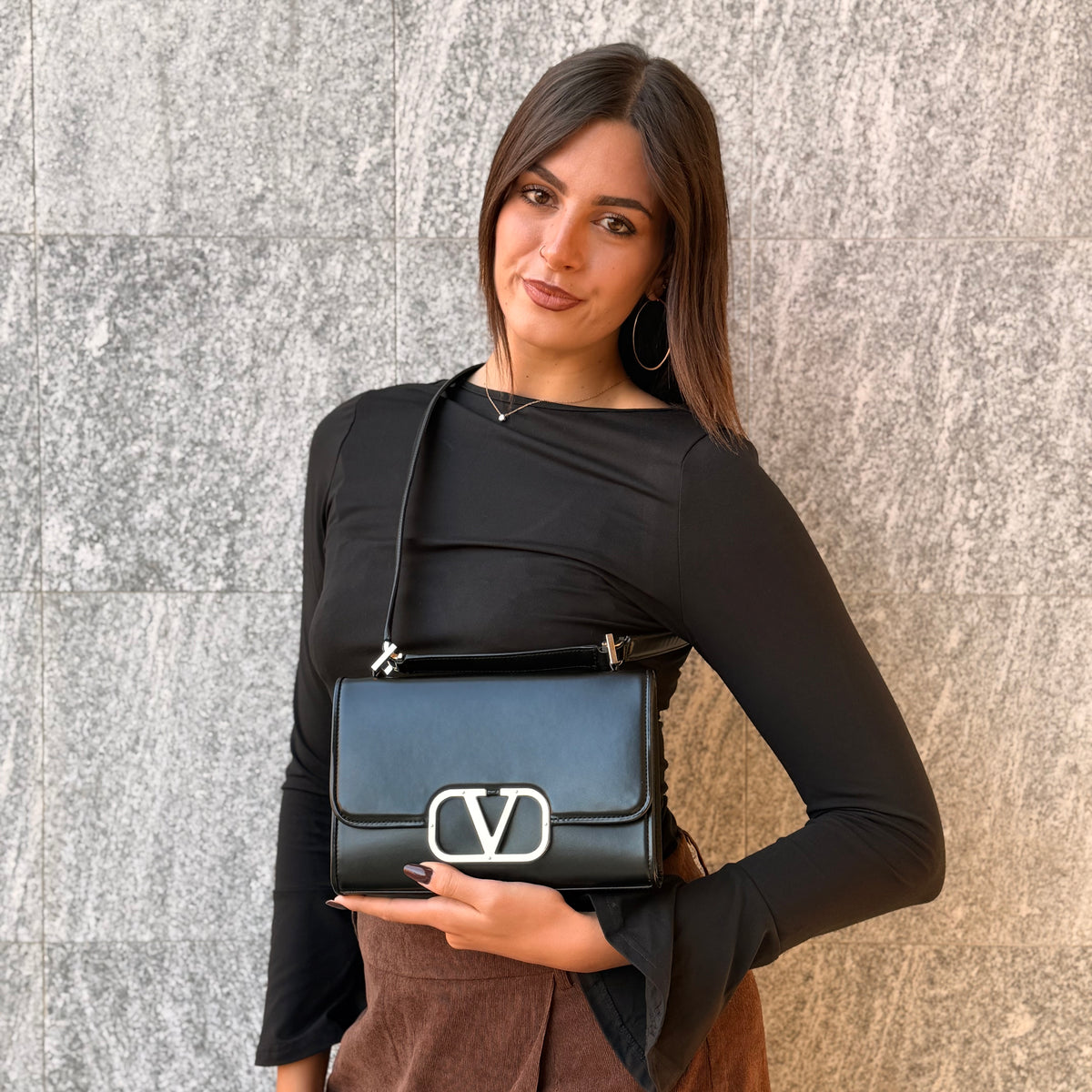 Valentino Garavani VLogo Borsa A Spalla