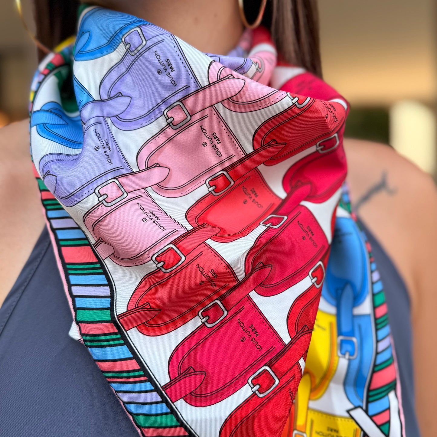Louis Vuitton Foulard My LV Tags