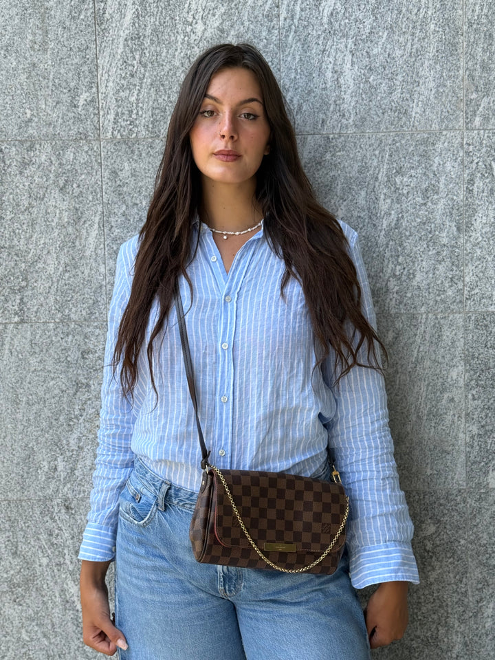 Borsa Damier Favorite MM Louis Vuitton