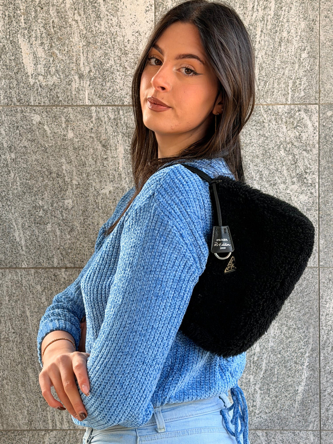 Prada Re-Edition 2000 Shearling