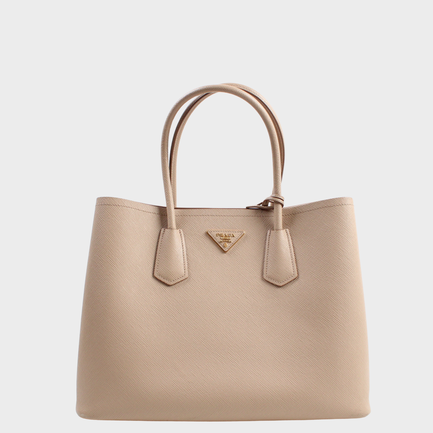 Prada Double Large In Pelle Saffiano