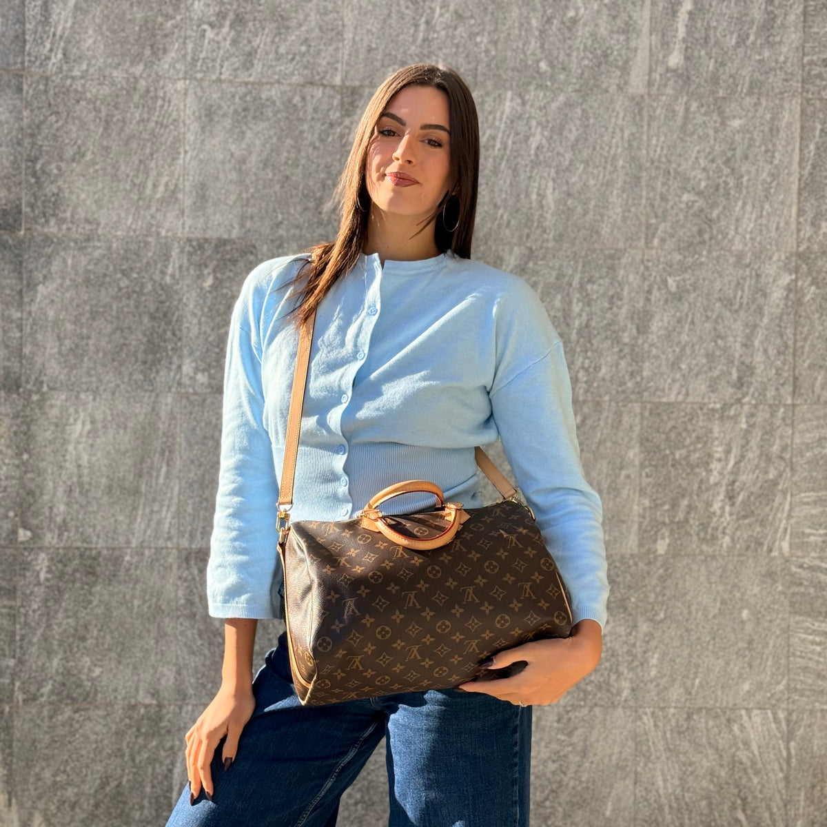 Louis Vuitton Speedy 35 Bandoulière