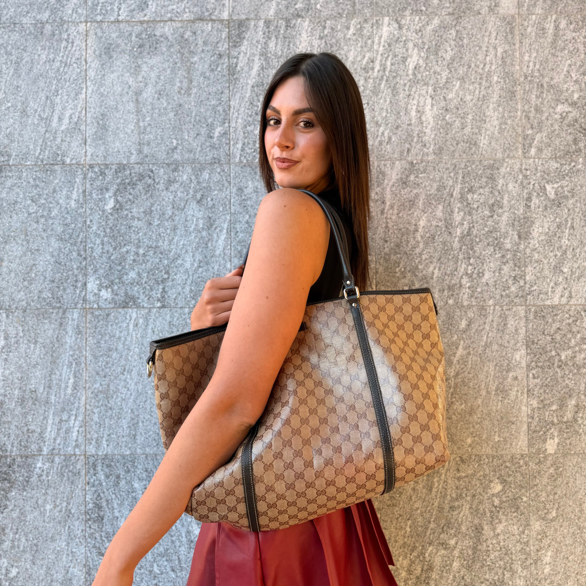 Gucci GG Crystal Joy Tote Bag