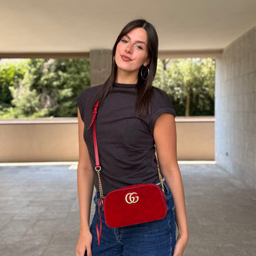 Gucci Camera Bag In Velluto