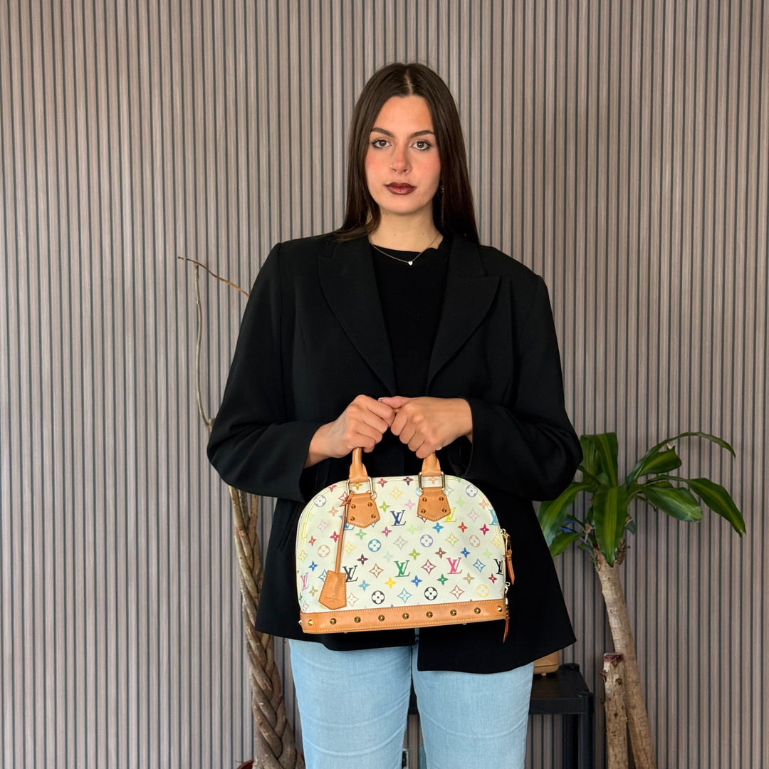 Louis Vuitton Alma Pm Takashi Murakami