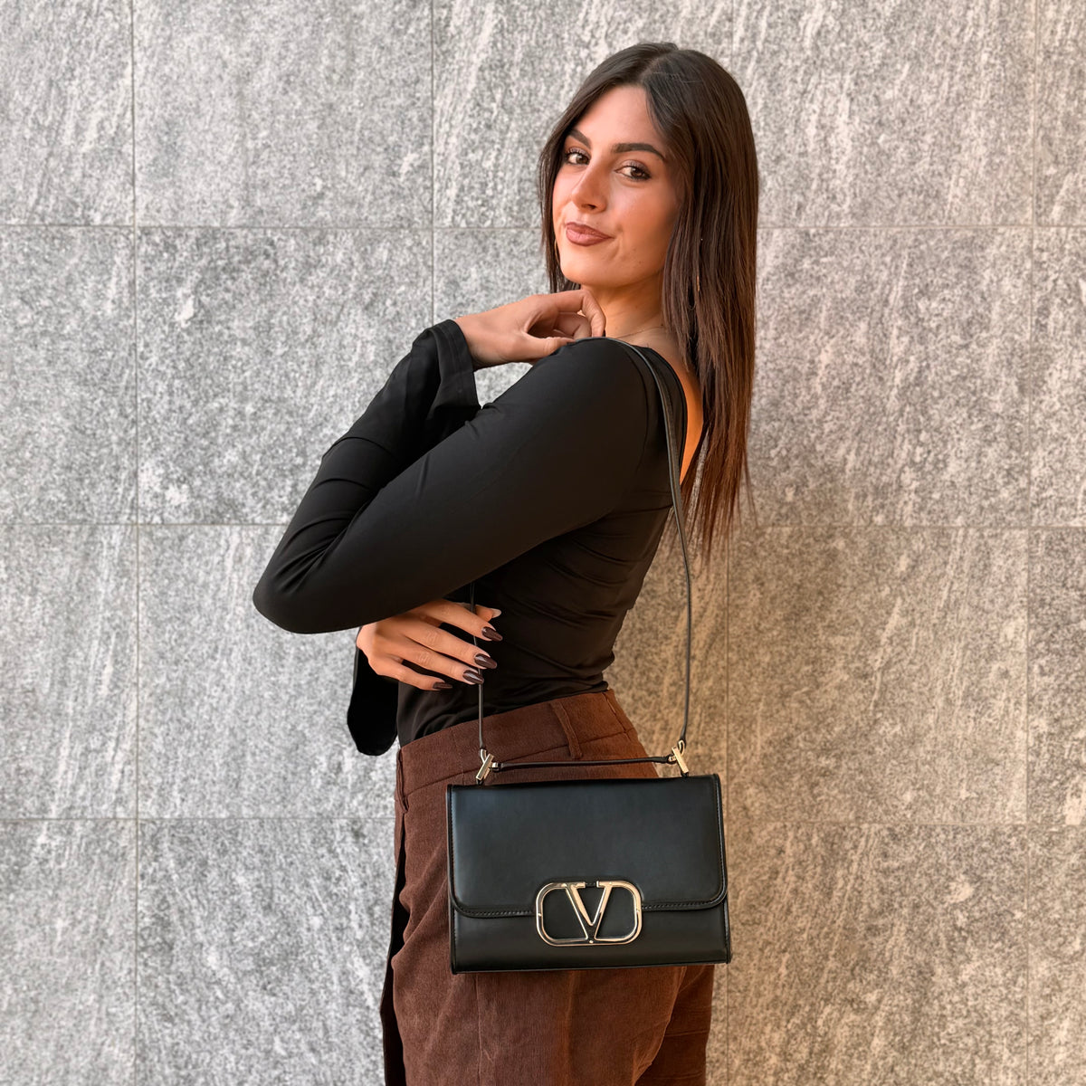 Valentino Garavani VLogo Borsa A Spalla