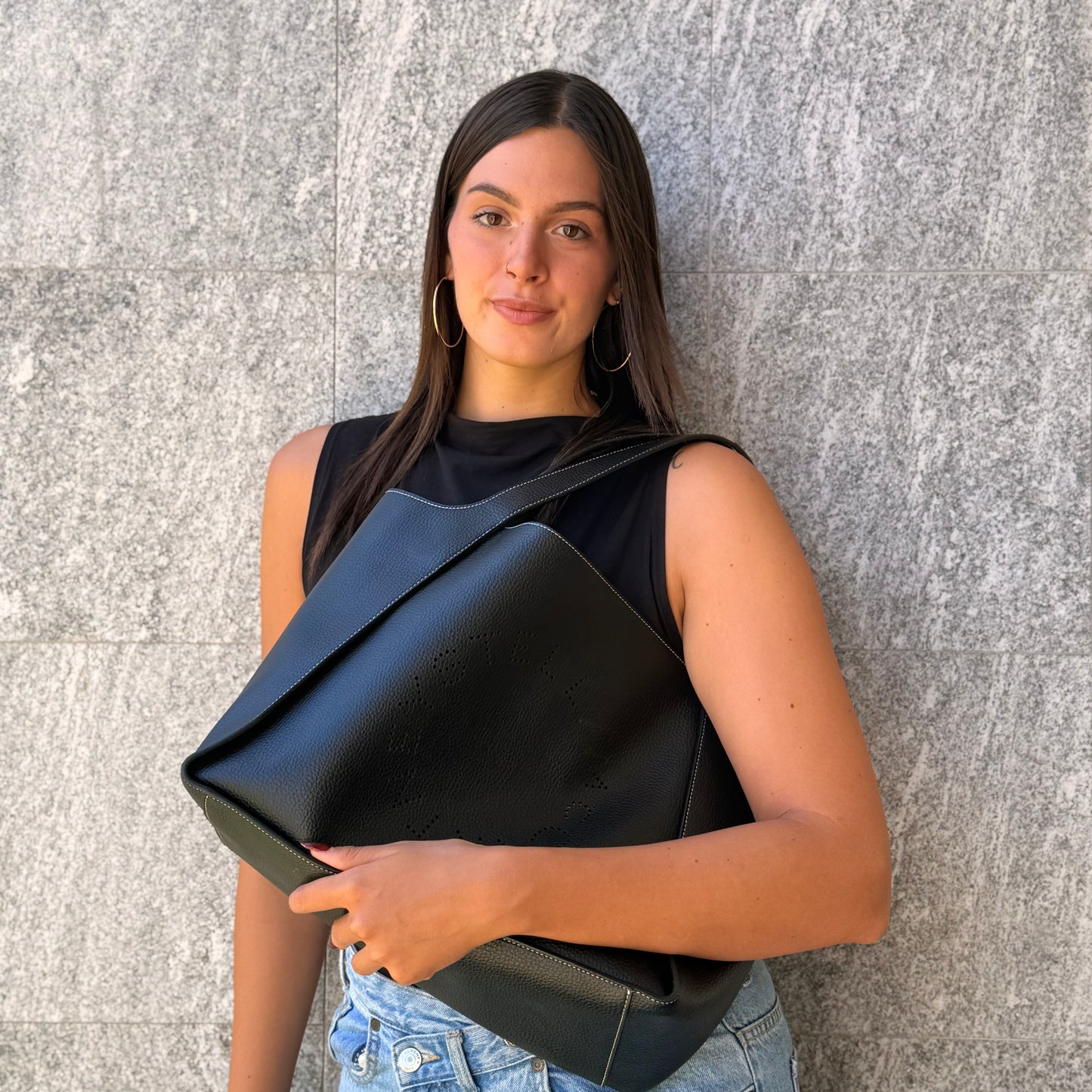 Stella McCartney Tote Grande Con Logo