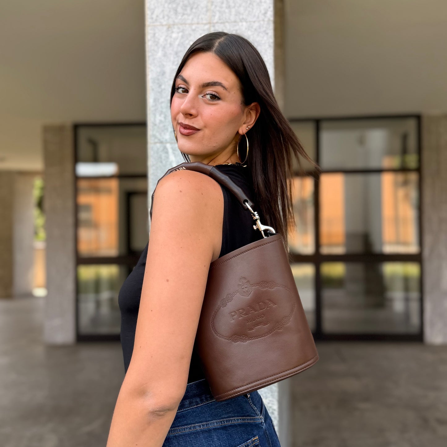 Prada Borsa A Secchiello