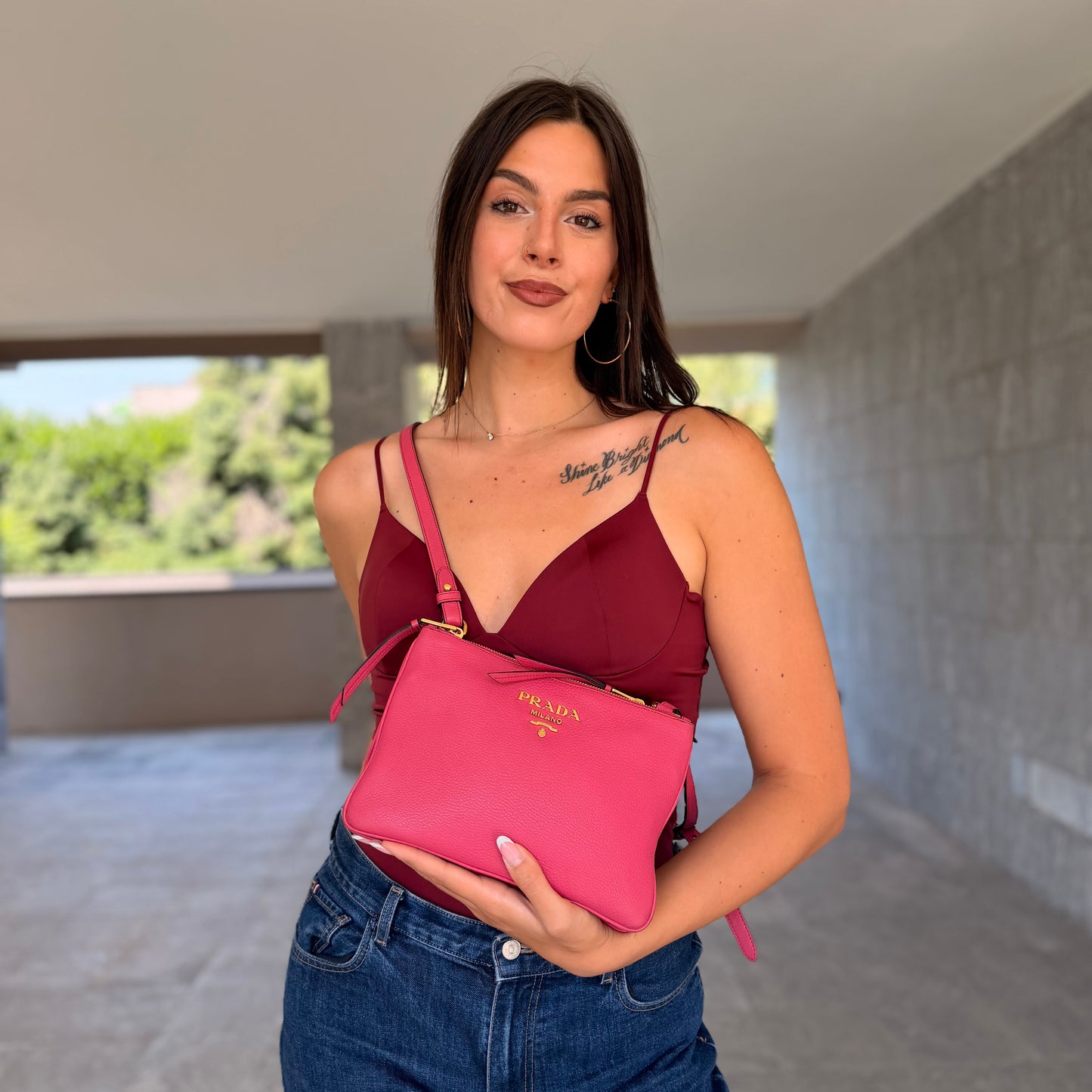 Prada Borsa A Tracolla