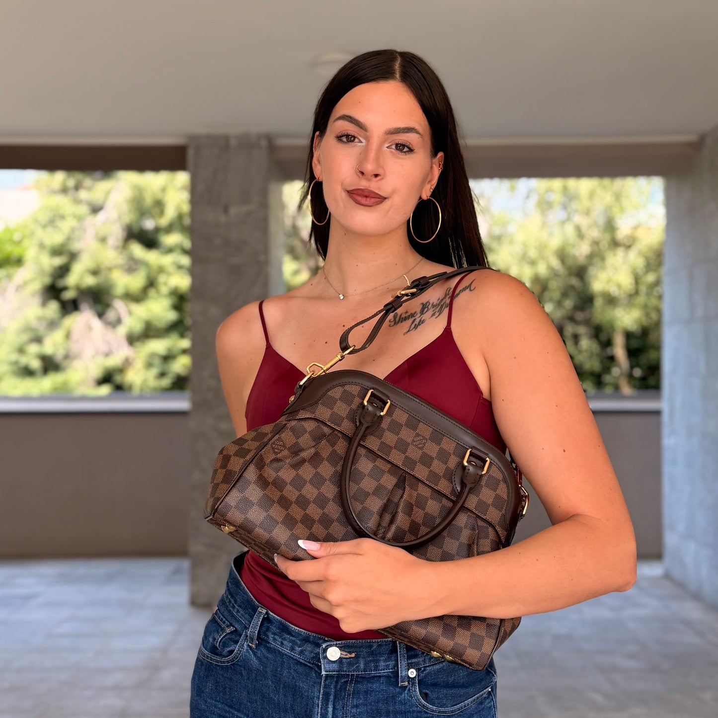 Louis Vuitton Trevi MM Damier Ebene