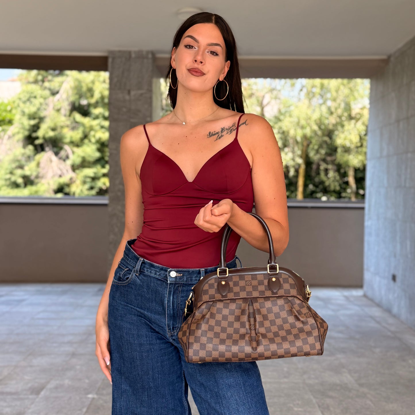 Louis Vuitton Trevi MM Damier Ebene