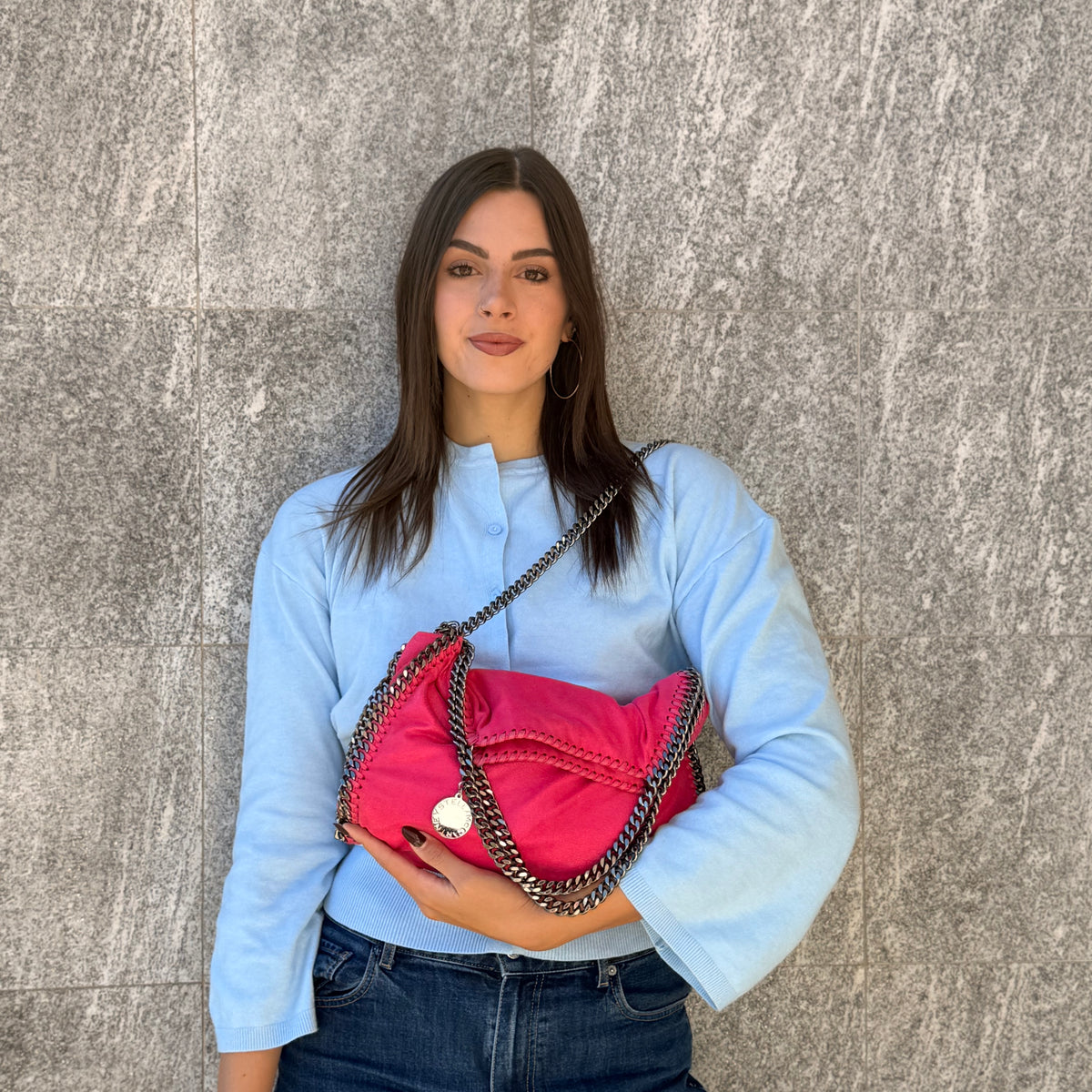 Stella McCartney Falabella 3 Catene Pieghevole