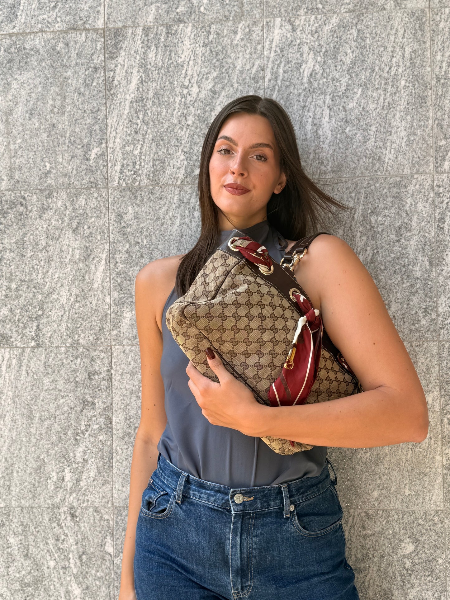 Gucci Positano Borsa A Spalla