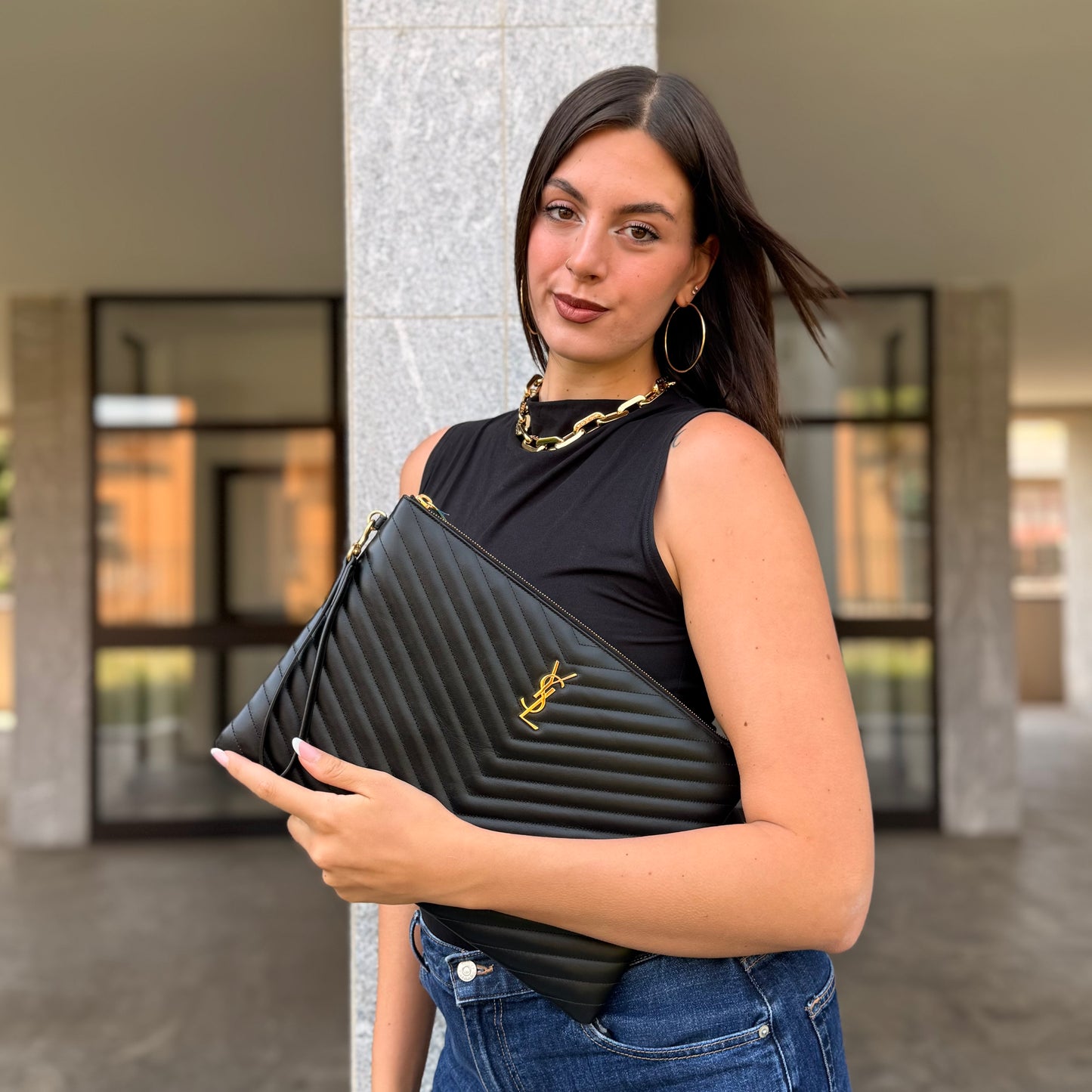 Saint Laurent Cassandre Pochette
