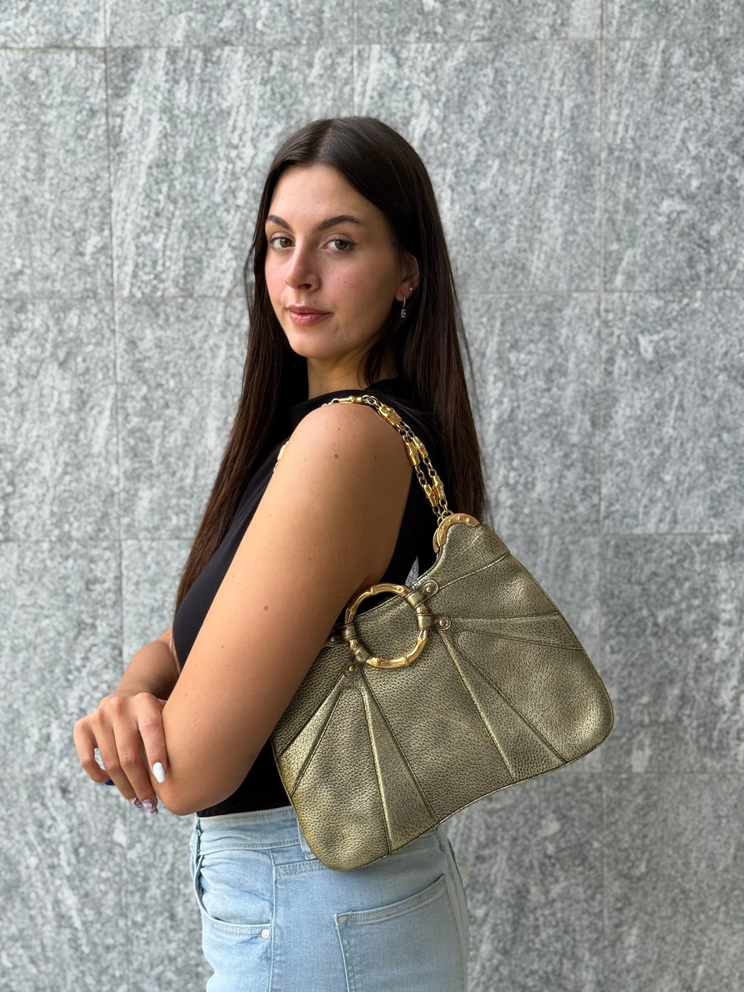 Gucci Bamboo Ring Bag By Tom Ford