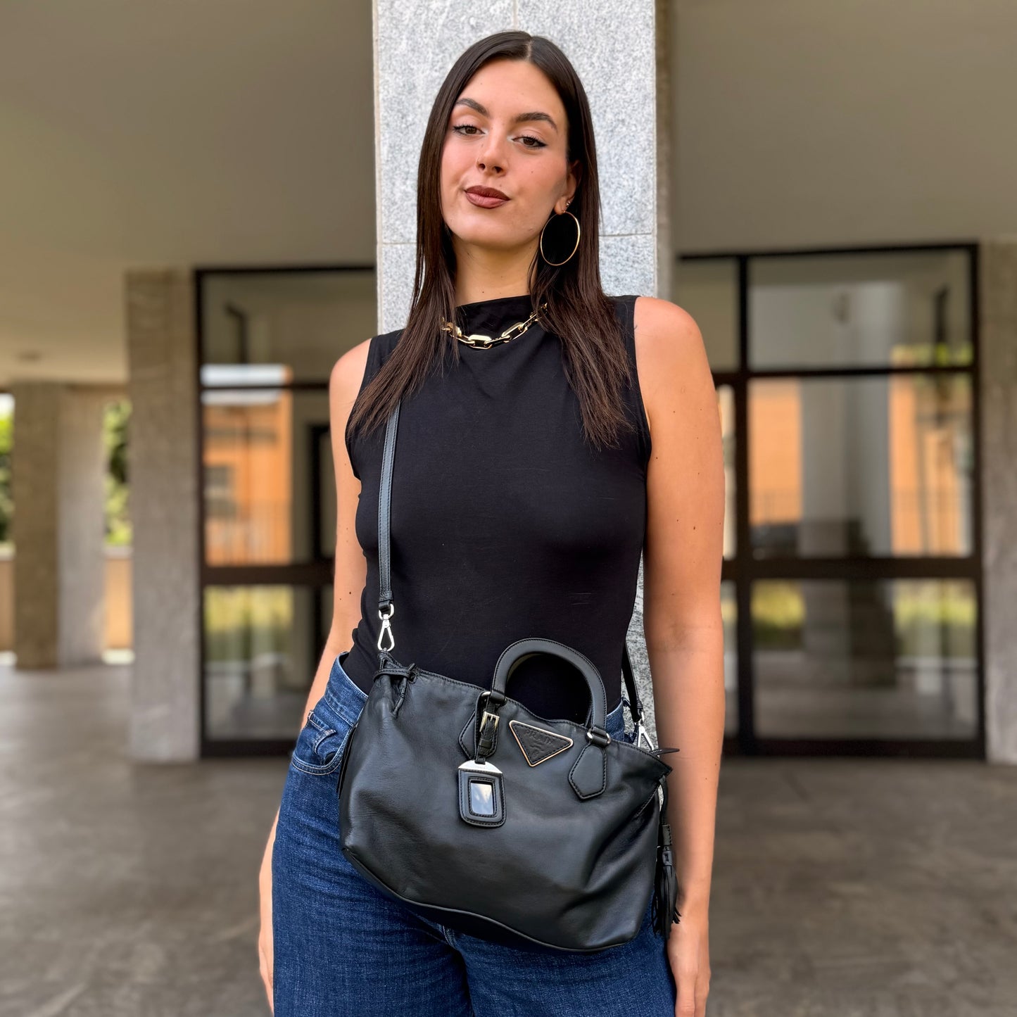 Prada Borsa A Tracolla
