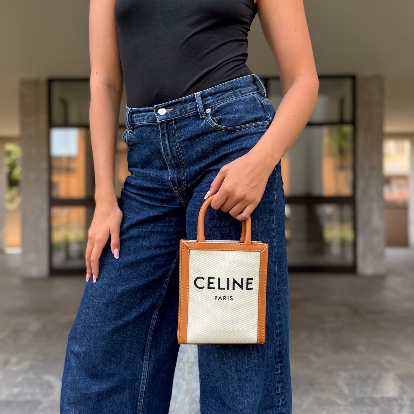 Celine Cabas Vertical