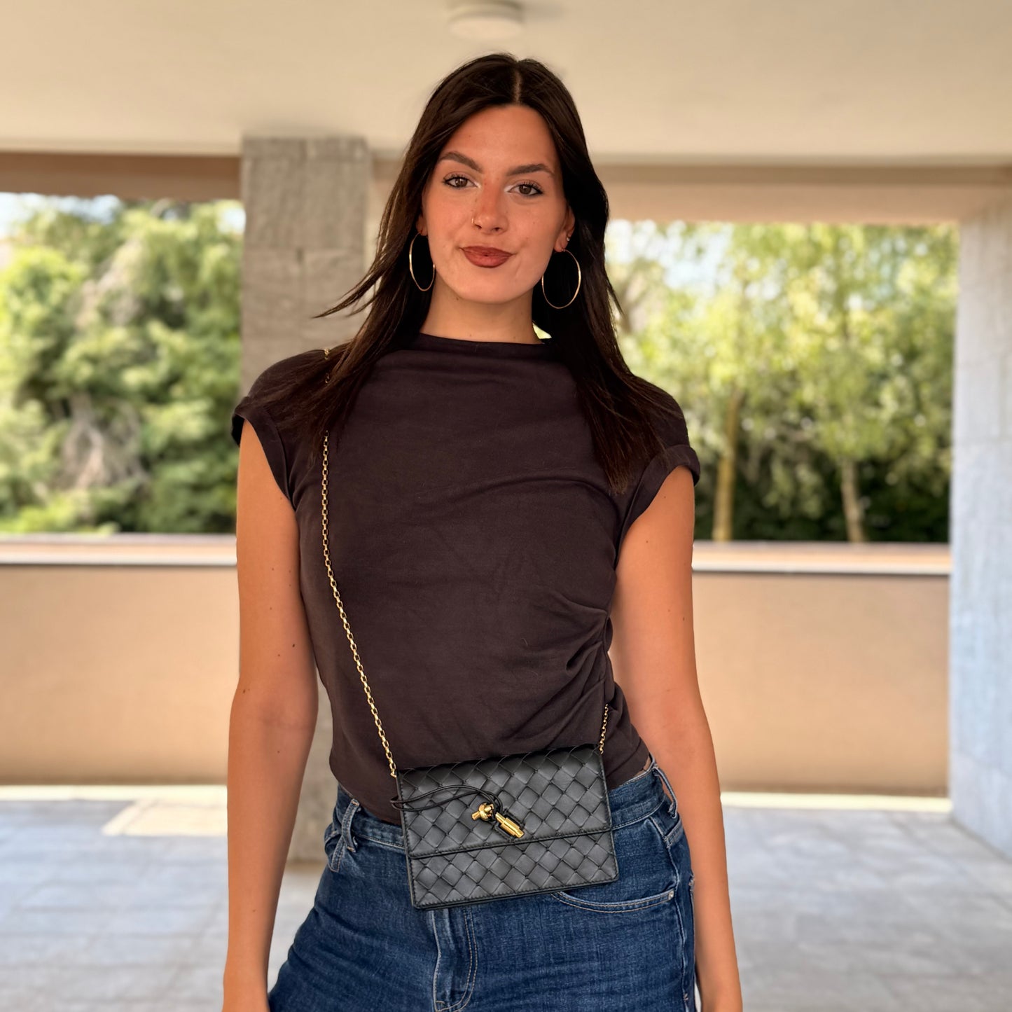 Bottega Veneta Andiamo Pochette A Catena