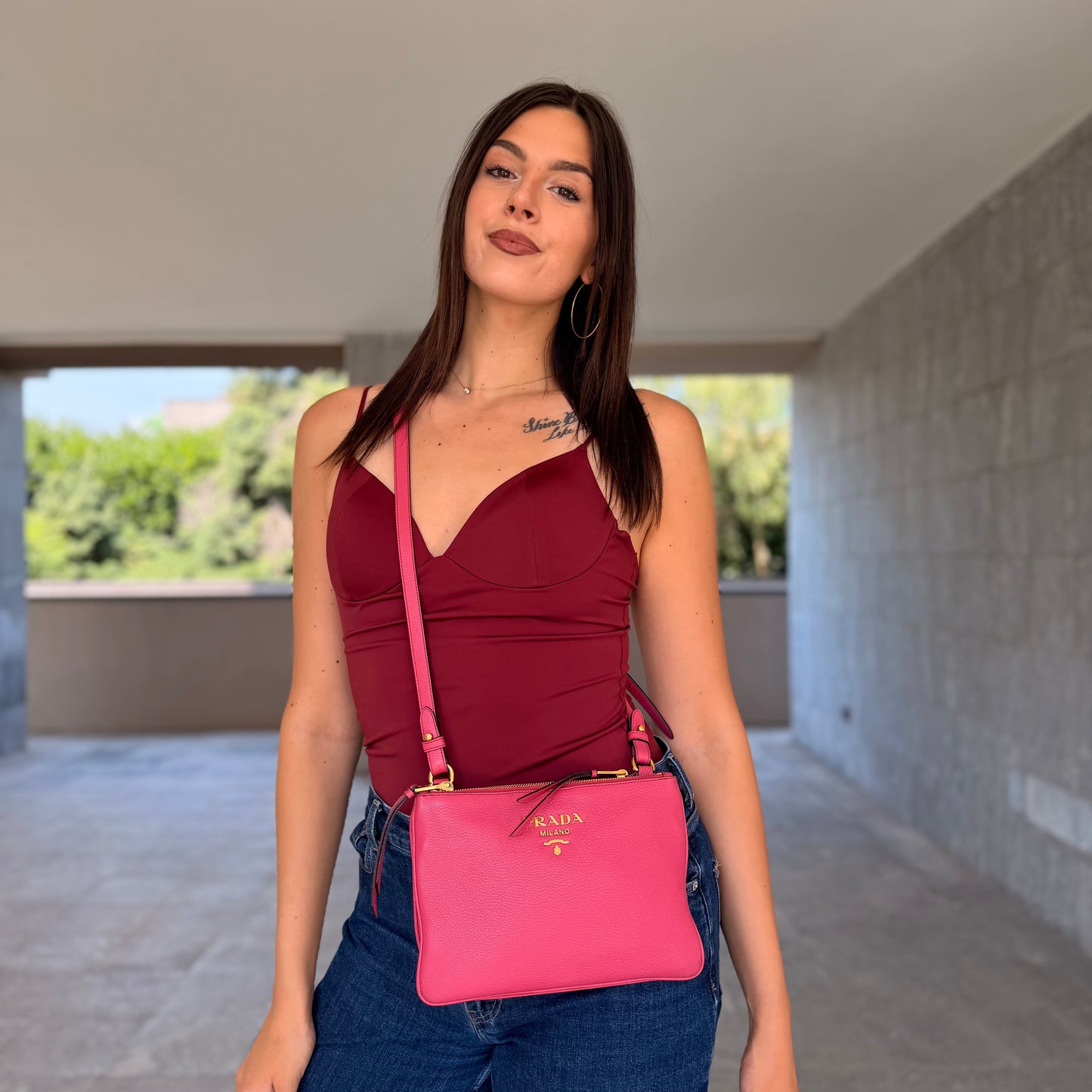 Prada Borsa A Tracolla