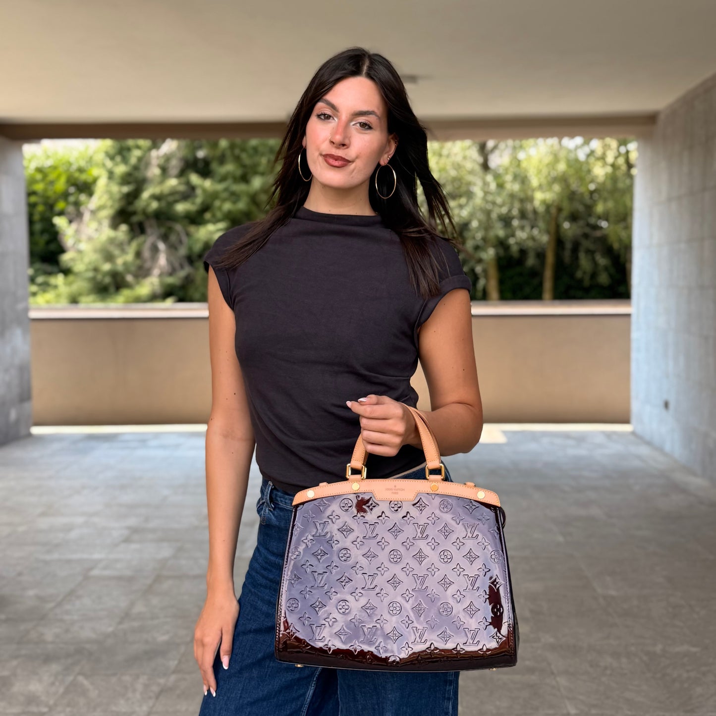 Louis Vuitton Brea Vernis