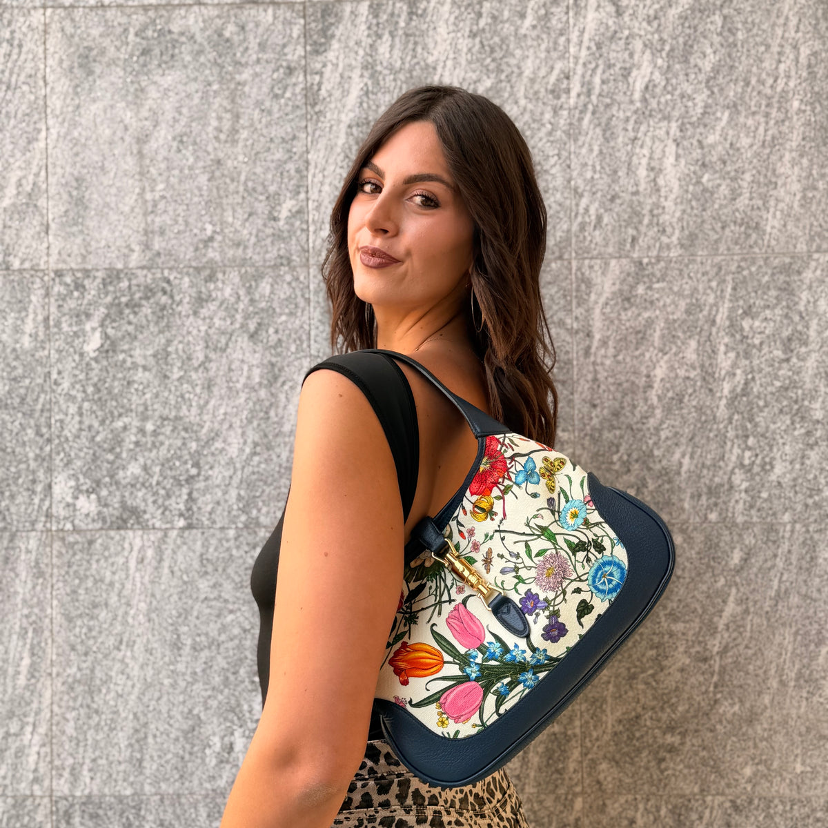 Gucci Jackie Flora