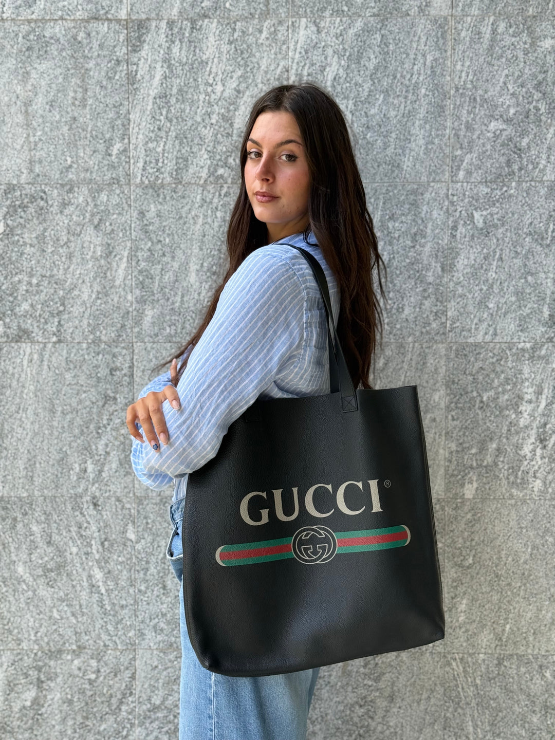 Gucci Shopper Borsa A Spalla