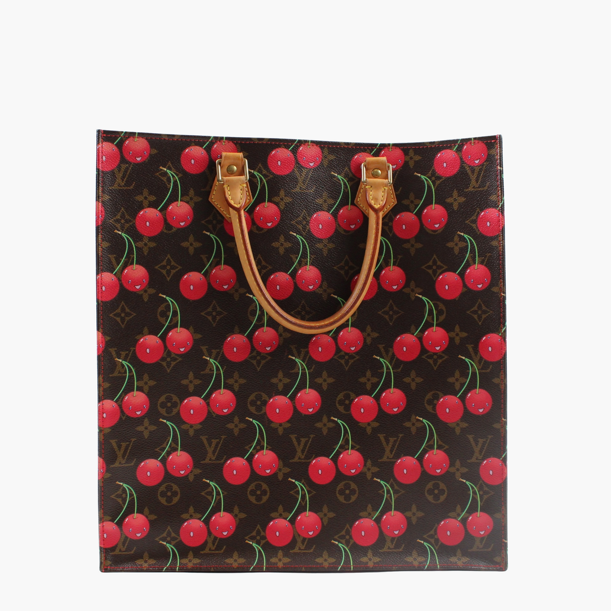 Louis Vuitton X Takashi Murakami Sac Plat Cherry