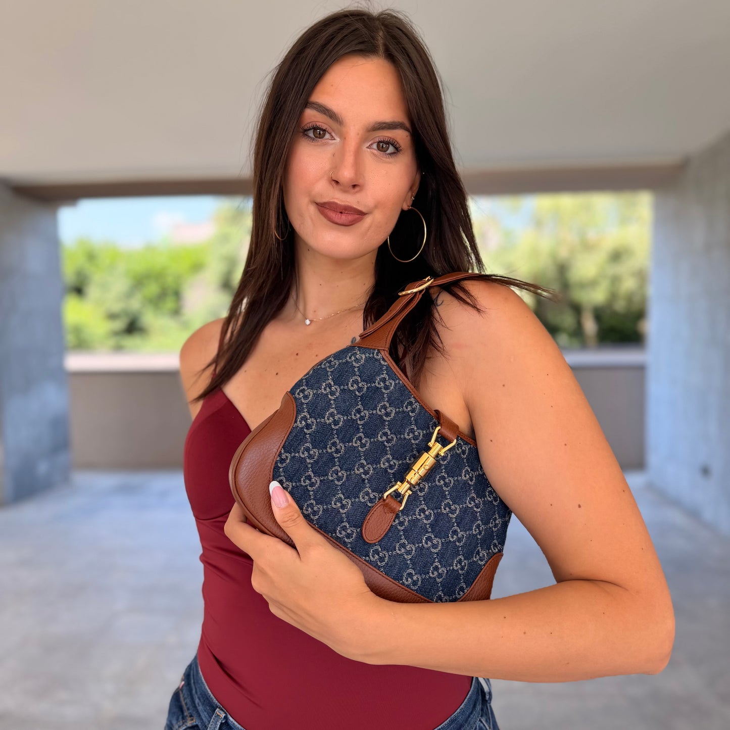 Gucci Jackie 1961 Denim