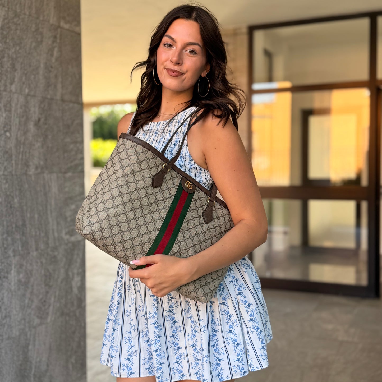 Borsa Gucci GG Ophidia Shopping Grande