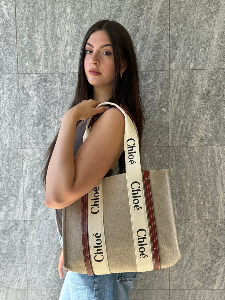 Chloé Tote Woody Media