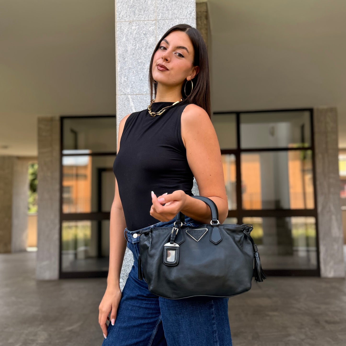 Prada Borsa A Tracolla