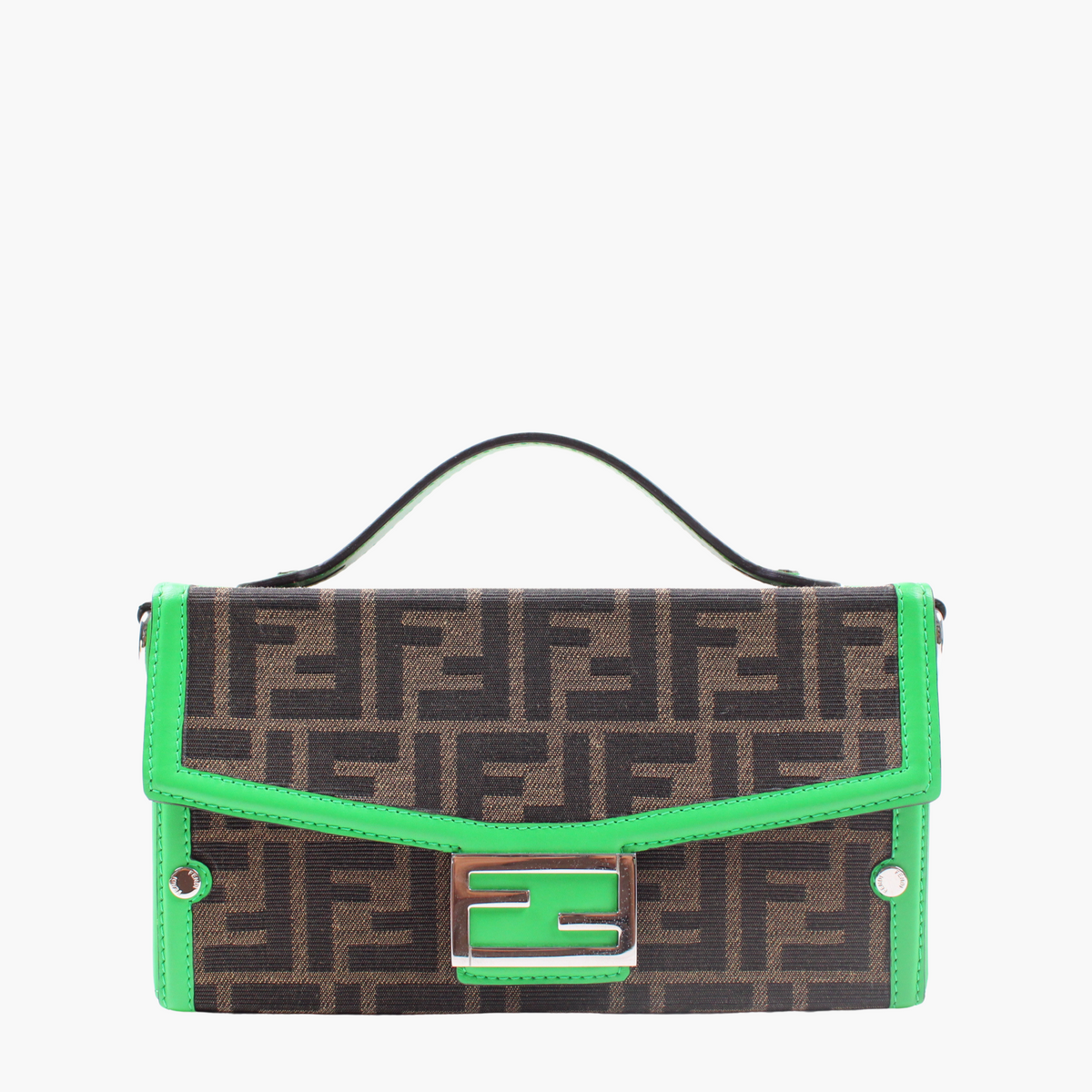 Fendi Baguette Soft Trunk Jacquard FF