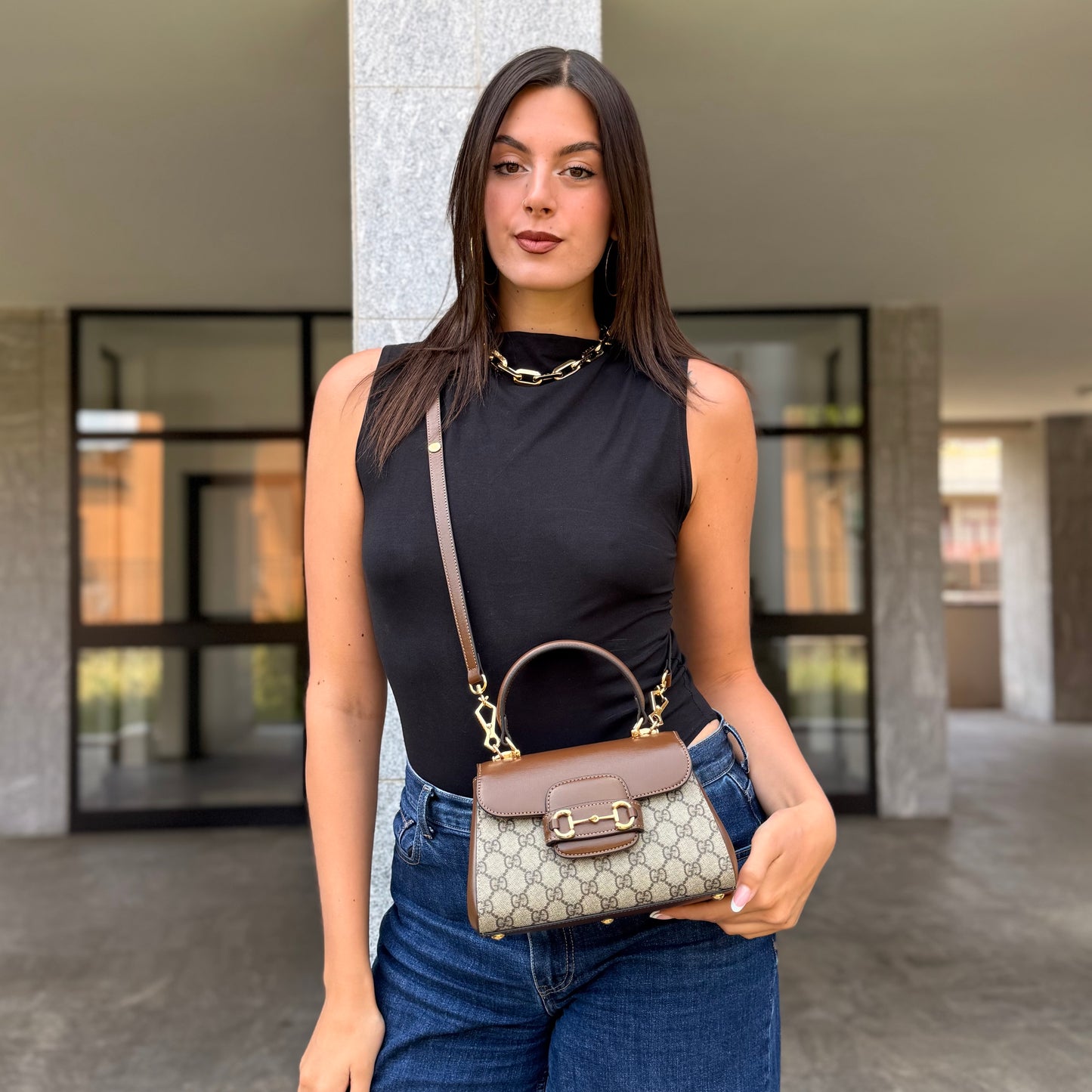 Gucci Horsebit 1955 Top Handle