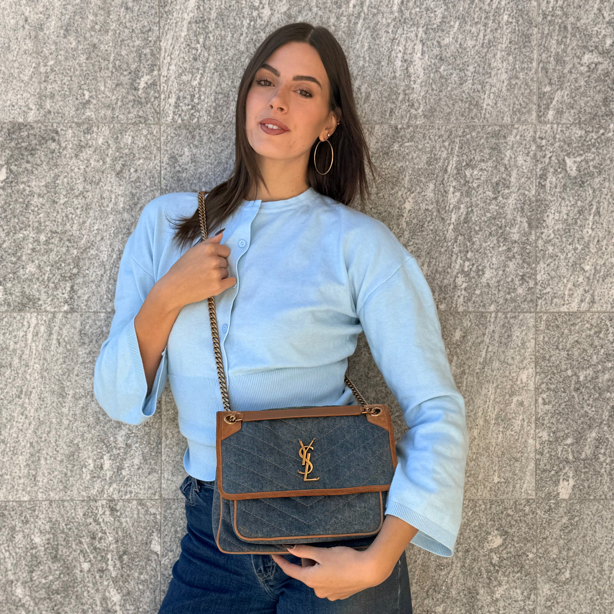 Saint Laurent Niki Denim