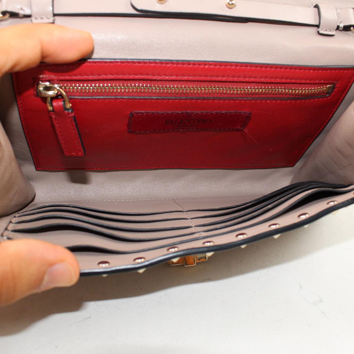 Valentino Garavani Rockstud Spike Borsa A Tracolla