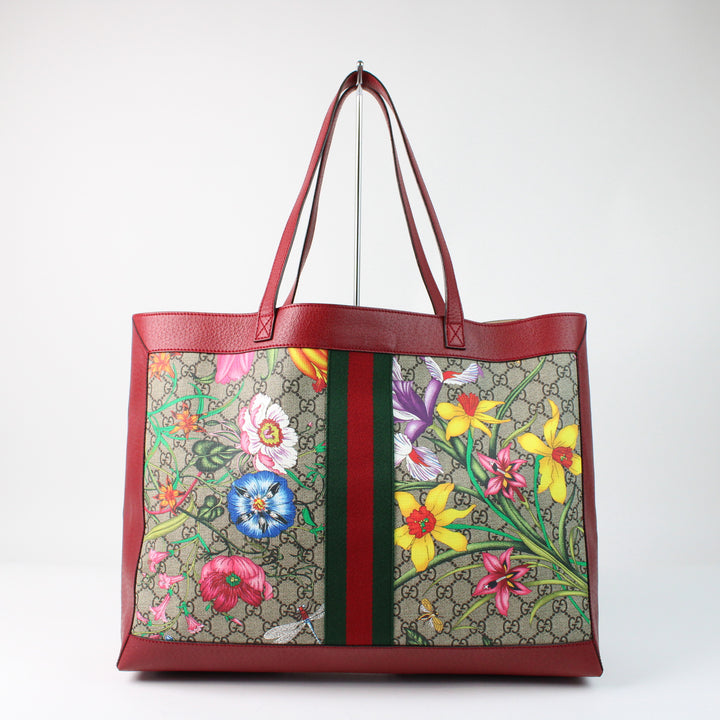 Gucci Ophidia GG Flora Tote